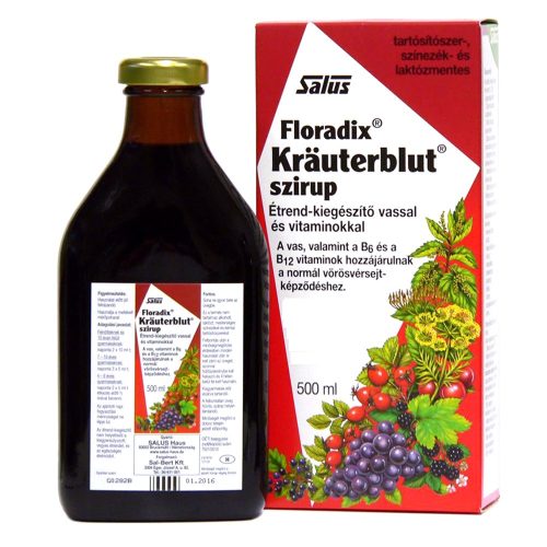 FLORADIX KRAUTERBLUT SZIRUP 500ml