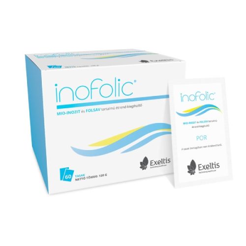 INOFOLIC inozitot és folsavat tartalmazó étrend-kiegészítő 60 tasak