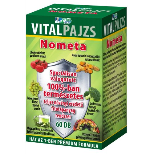 Vitalpajzs Nometa tabletta 60db