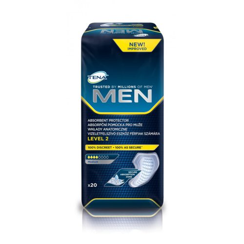 TENA Men Level 2 - férfi inkontinenciabetét 20 db