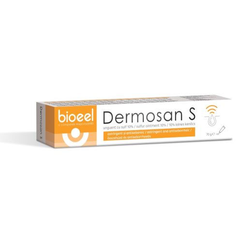Bioeel Dermosan S (Sulfur 10%) kénes kenőcs 70gr
