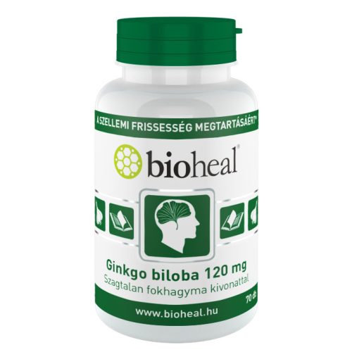 Bioheal Gingko biloba 120 mg + Fokhagyma kivonat 70 db