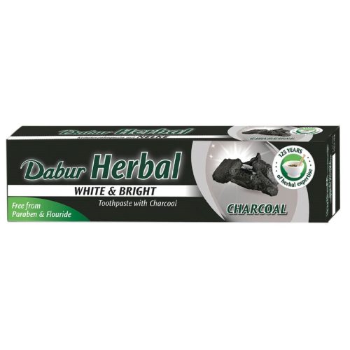 Dabur Gyógynövényes fogkrém aktív szénnel 100 ml