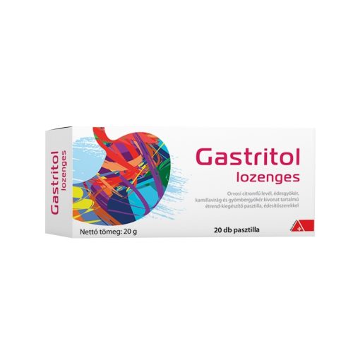 Gastritol pasztilla 20 db étrend-kiegészítő