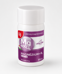 Béres magnézium 400mg+B6 -vitamin forte tabletta 50 db