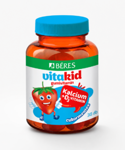 Béres vitakid kalcium+d3 vitamin gumivitamin 30 db