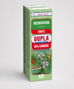 Biomed rozmaring krém forte dupla 2x70g 140 g