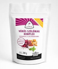 Pharmacoidea mentalfitol vörös szőlőmag komplex őrlemény 200 g