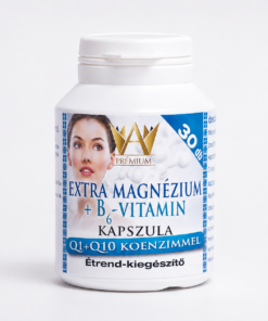 Prémium Extra magnézium +  B6 vitamin + Q1Q10 kapszula 30db
