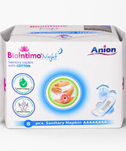 Biointimo night anion éjjeli intimbetét 8 db