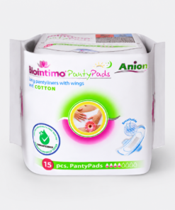 Biointimo panty pads hosszított szárnyas tisztasági betét 15 db
