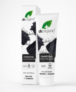 Dr.organic extra fehérítő fogkrém aktív szénnel 100 ml