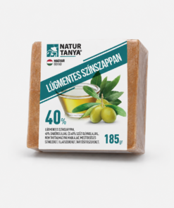 Natur Tanya Lúgmentes Színszappan 40%-os bio babérfaolaj 185 g