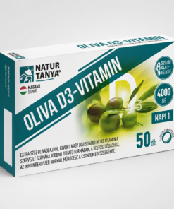 Natur Tanya Oliva D3-vitamin 4000NE lágyzselatin kapszula 50db