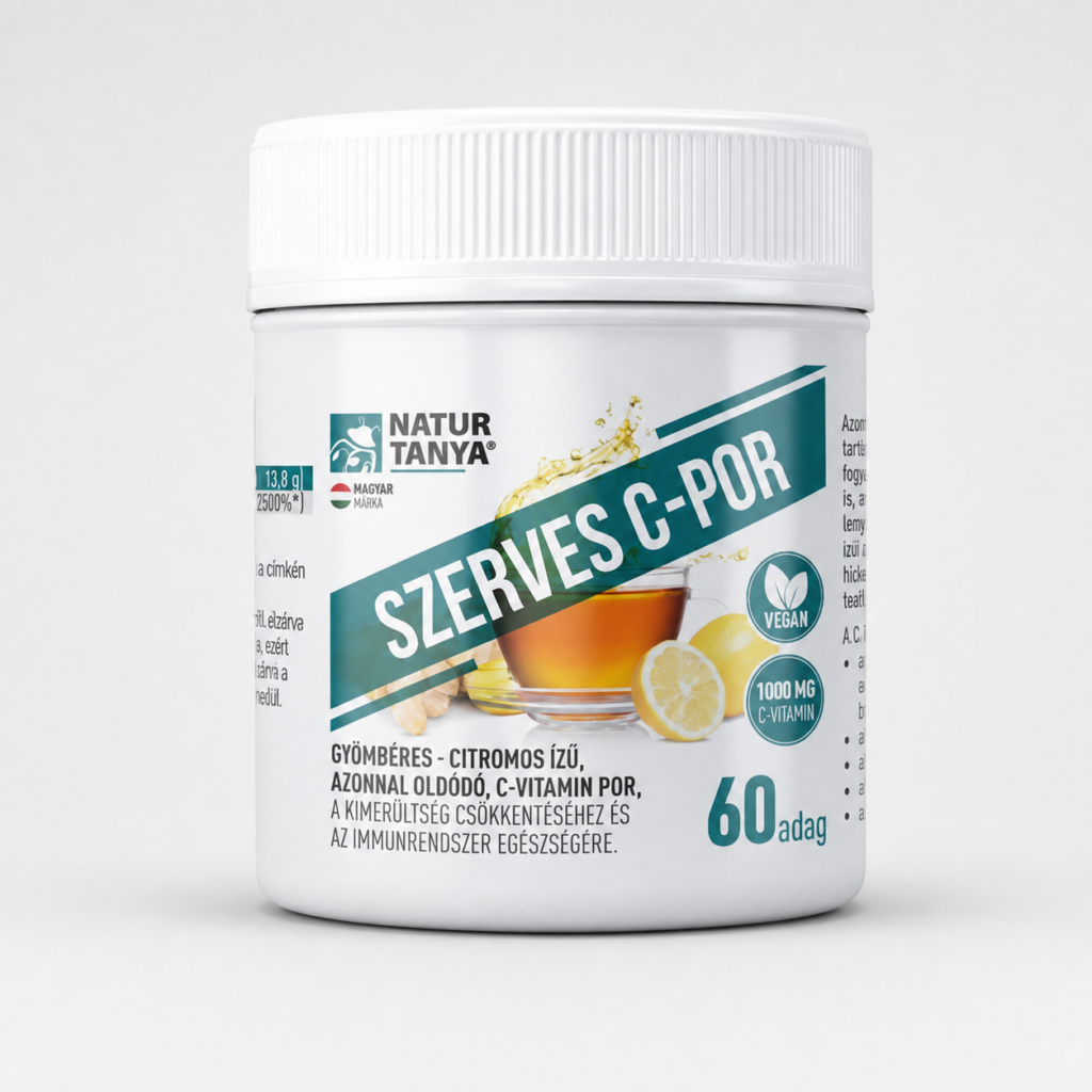 Natur Tanya Szerves C-vitamin por citromos 60 adag 114 g