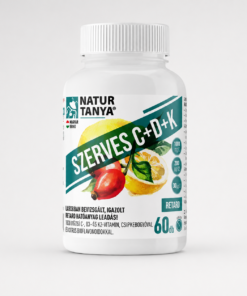 Natur Tanya Szerves C+D+K vitamin 60 db