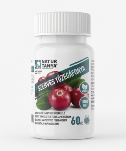 Natur Tanya Szerves Tőzegáfonya tabletta 60 db