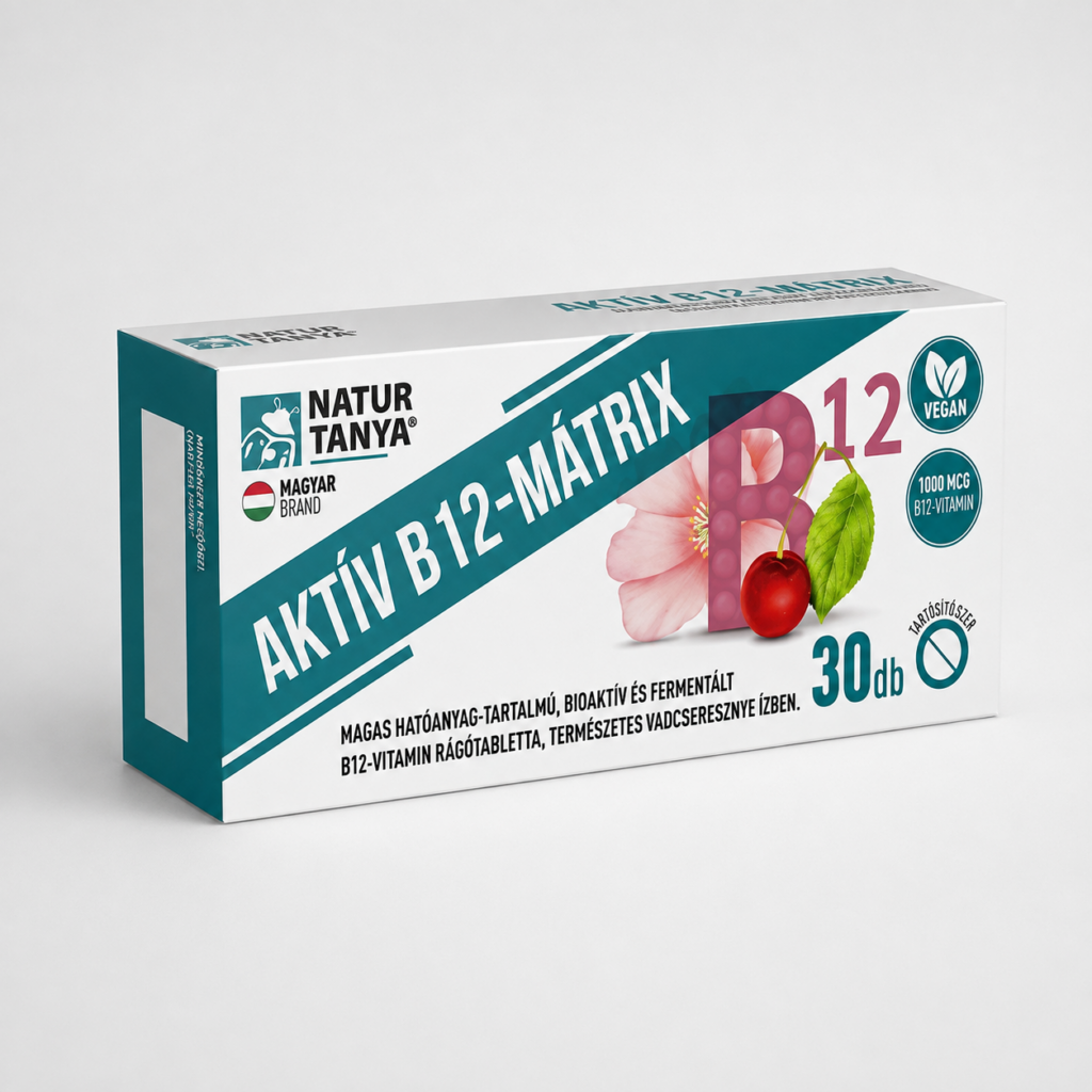 Natur Tanya aktív b12-mátrix rágótabletta 30 db