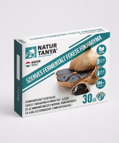 Natur Tanya fermentált fekete fokhagyma kapszula 800mg 30 db