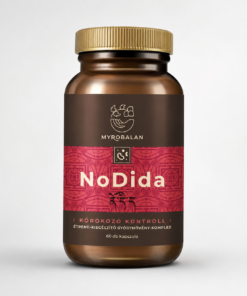 Myrobalan nodida candida, gombák és élősködők elleni gyógynövény-komplex vegán kapszula 60 db