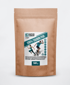 Natur Tanya 100% TAURIN POR - adalékanyagmentes, tiszta, 3000 mg szabad formájú taurin aminosav