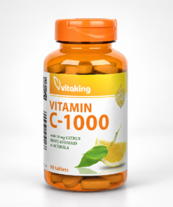 Vitaking 1000 Mg C-vitamin Citrus Bioflav. 90db