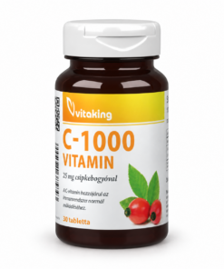 Vitaking C-1000 tabl. Acerola&Csipkebogyóval 30db